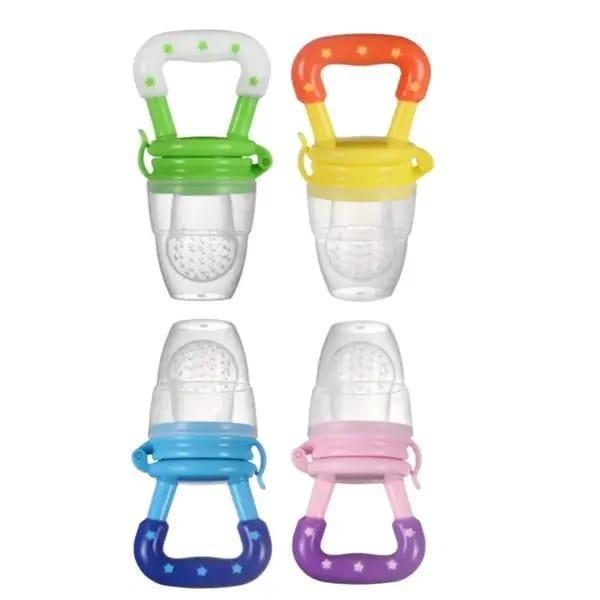 4-in-1 Baby Silicone Feeding Set with Pacifier & Knee Pads