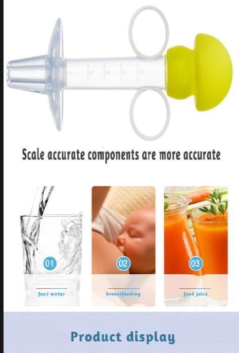 Silicone Baby Medicine Feeder Set